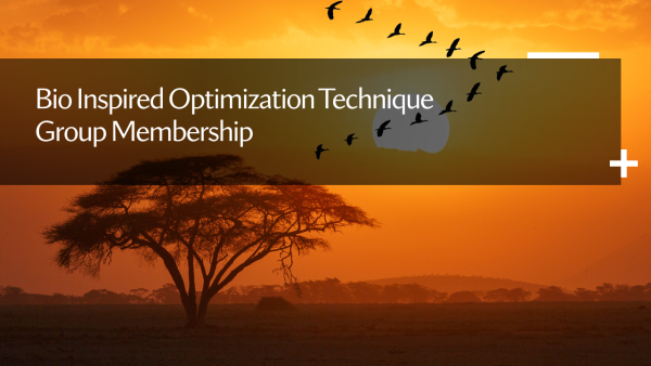 thumbnail Bio Inspired Optimization Technique Bundle Membership